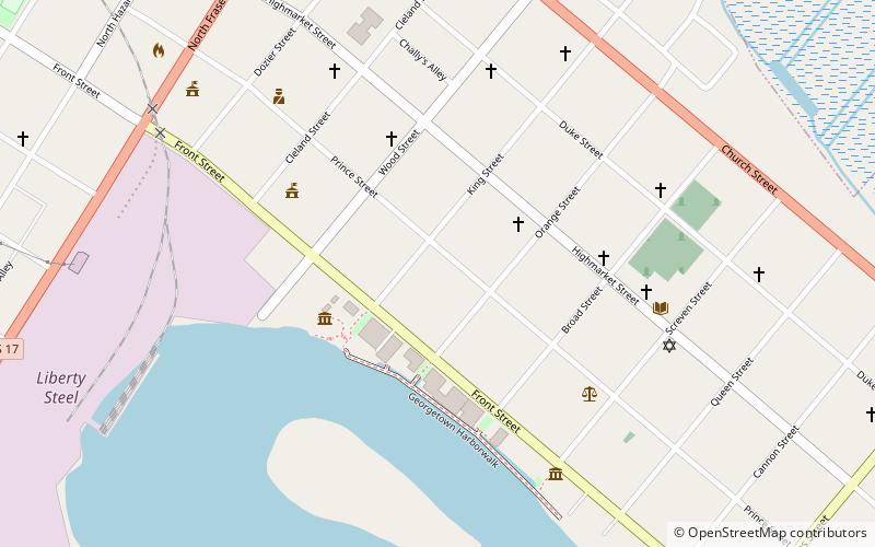 Joseph H. Rainey House location map