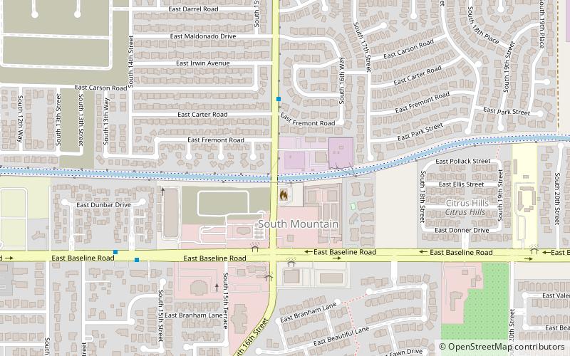 Arizona Storage Inns - 16th/Baseline location map