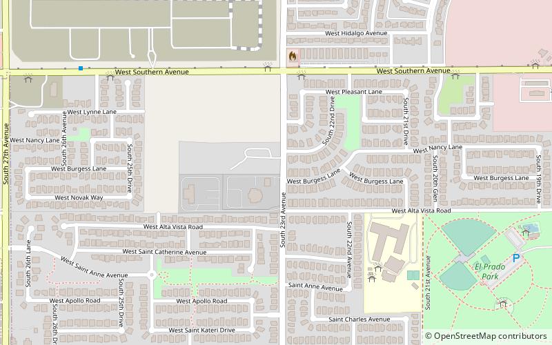 Jain Center of Greater Phoenix location map