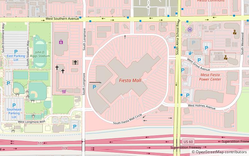 Fiesta Mall location map