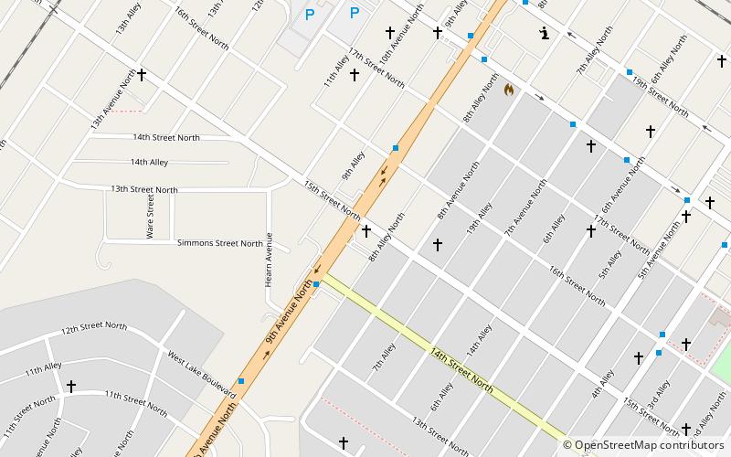 Canaan Baptist Church location map