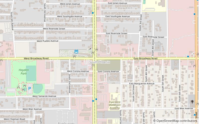 South Phoenix location map