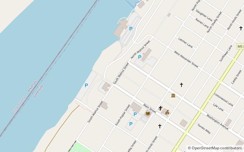 Walnut Street Entertainment Quarter location map