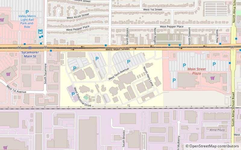 east valley institute of technology mesa location map