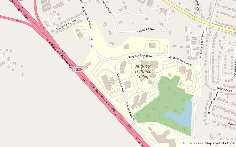 augusta technical college location map