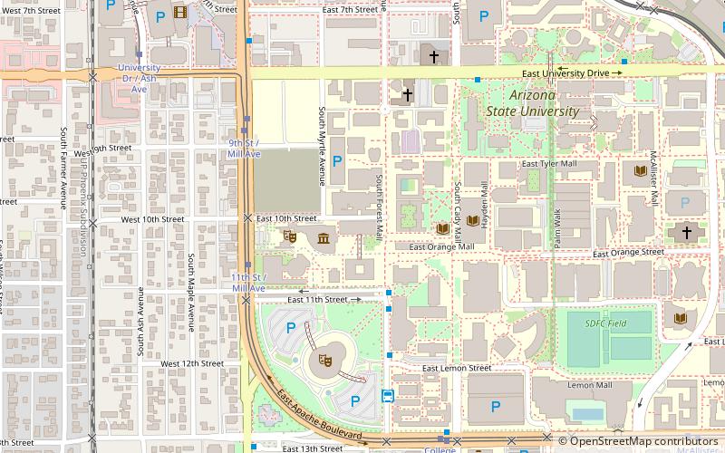 Mary Lou Fulton Teachers College location map