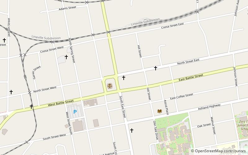 First Presbyterian Church location map