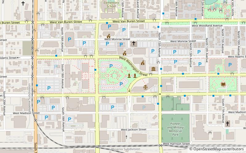 uss arizona memorial at the arizona state capitol phoenix location map
