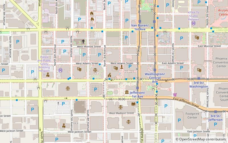 Hôtel de ville de Phoenix location map