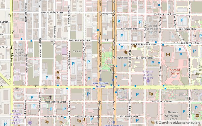 Civic Space Park location map