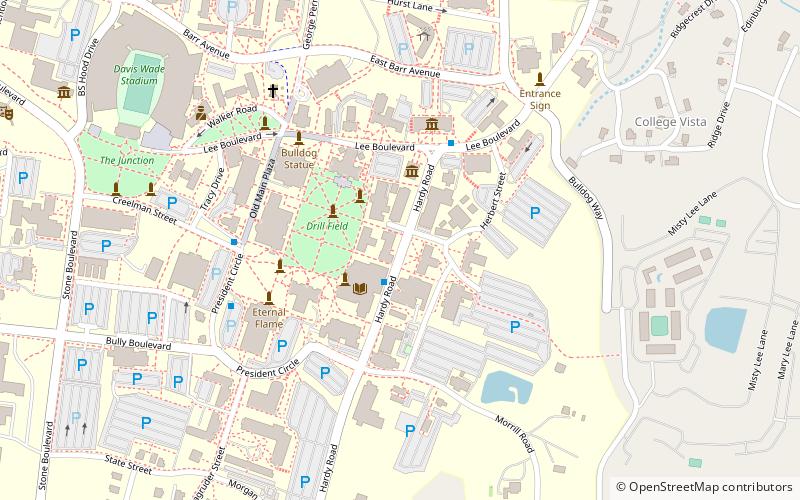 mississippi state university libraries starkville location map