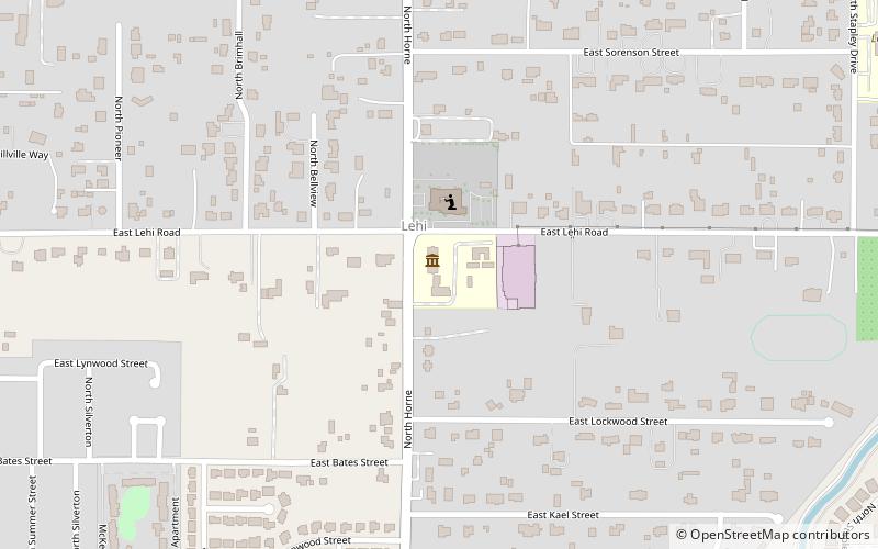 Mesa Historical Museum location map