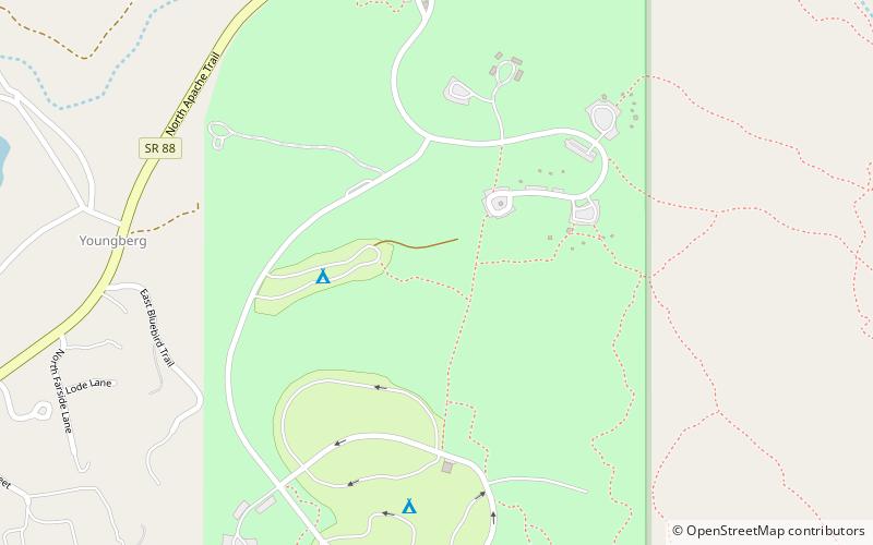Park Stanowy Lost Dutchman location map