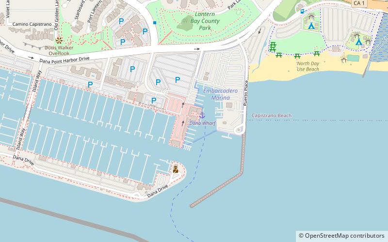 Dana Wharf Sportfishing & Whale Watching location map