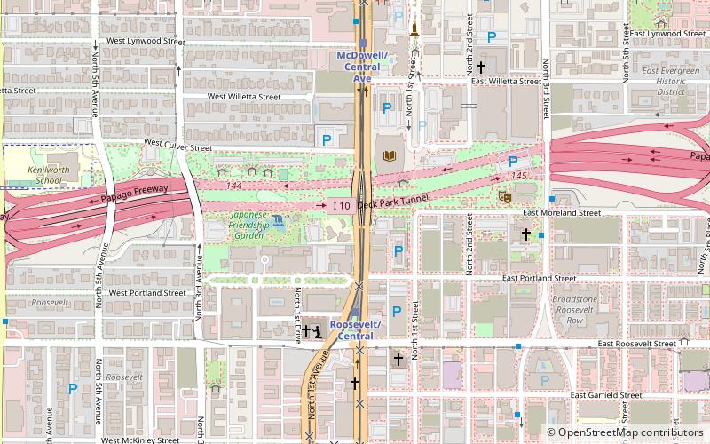 McClelland Irish Library location map