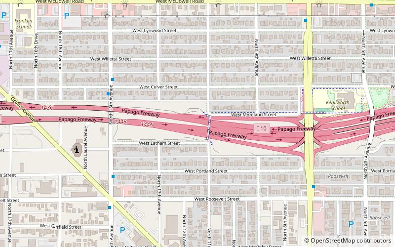 f q story neighborhood historic district phoenix location map