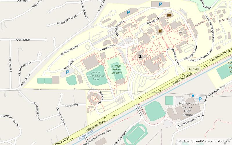 Seibert Stadium location map