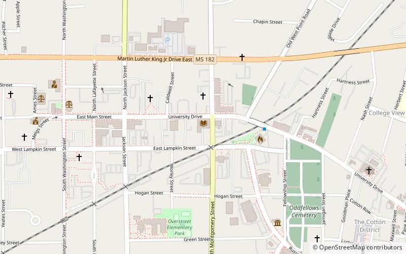 Starkville-Oktibbeha County Public Library System location map