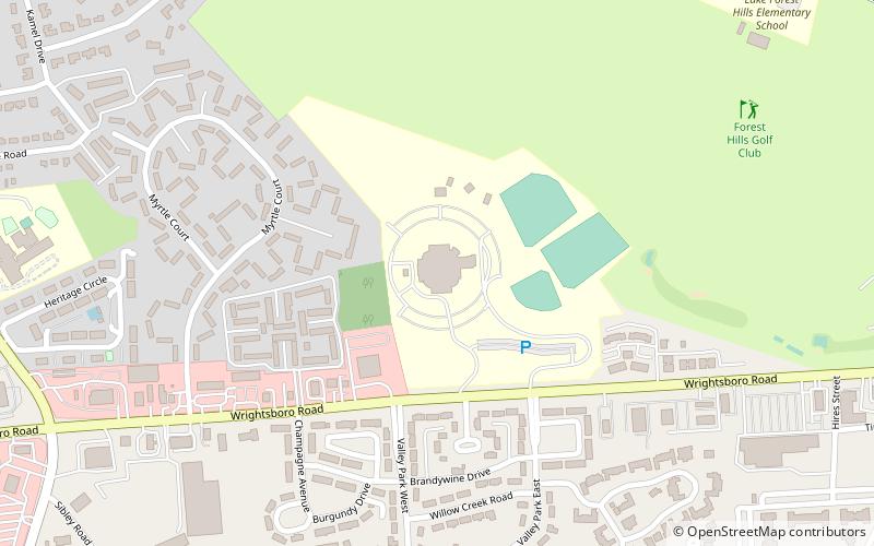 Christenberry Fieldhouse location map