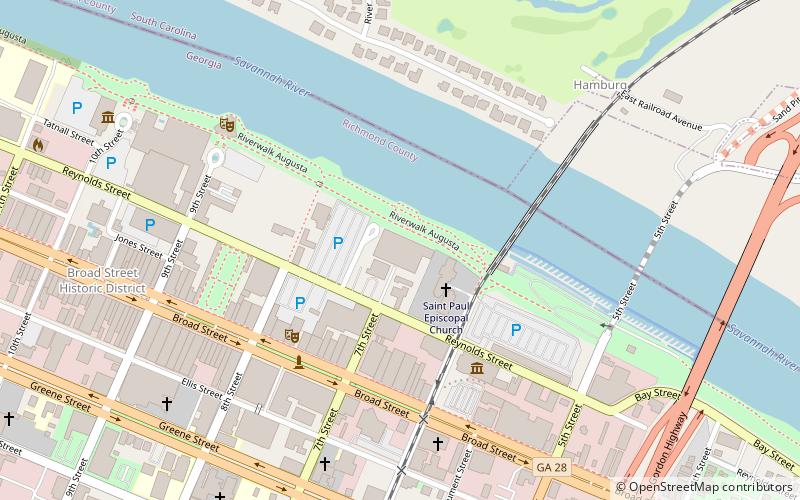 River Place Condominiums location map