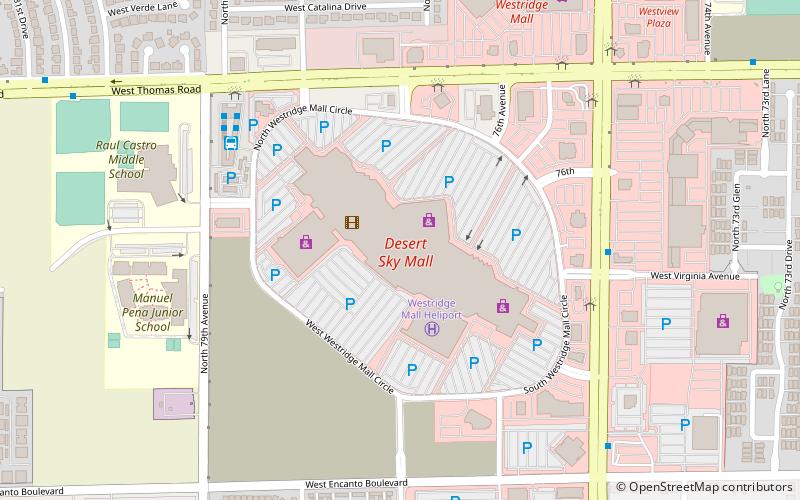 desert sky mall phoenix location map