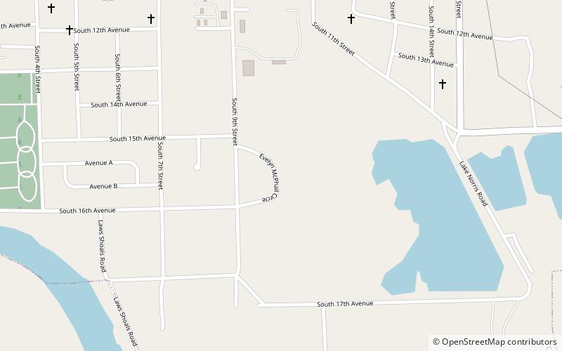 Rosedale location map