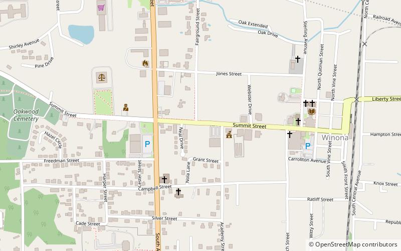 immanuel episcopal church winona location map