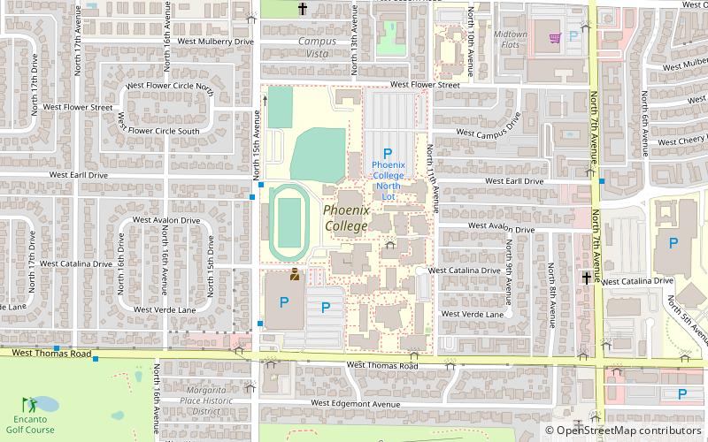 phoenix college location map