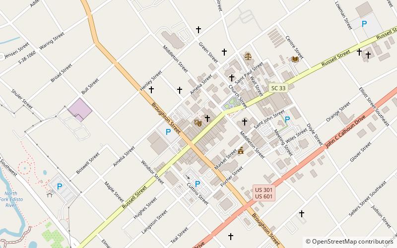 The BlueBird Theatre location map