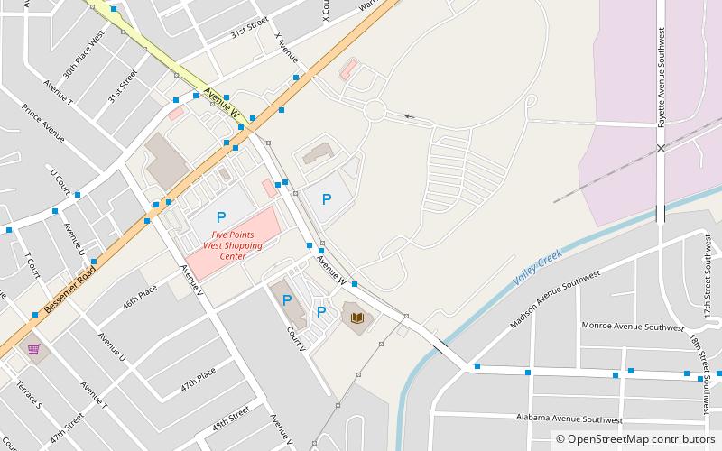 bill harris arena birmingham location map