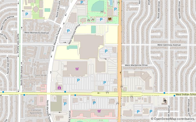 Maryvale Mall location map