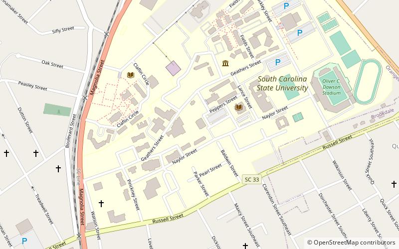 Dukes Gymnasium location map