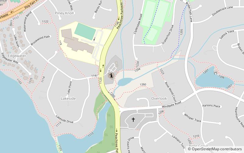 glenloch peachtree city location map