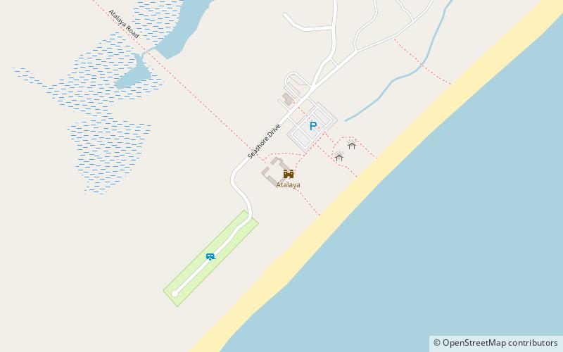 Atalaya location map