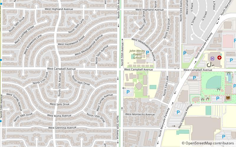 Maryvale location map