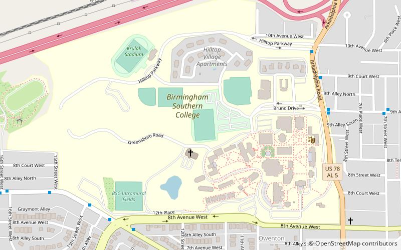 panther stadium birmingham location map