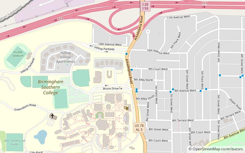 southern environmental center birmingham location map