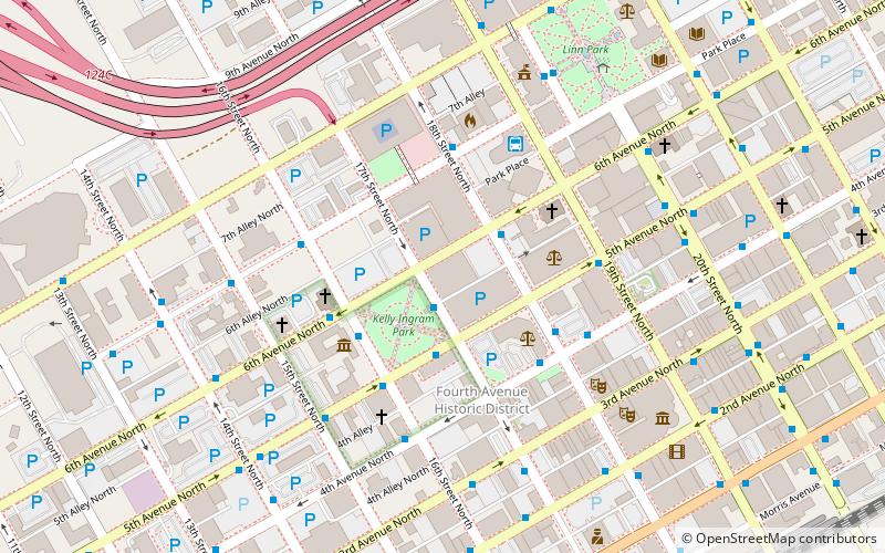 Alabama Jazz Hall of Fame location map