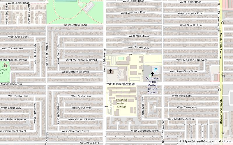 St. Mary's Episcopal Church location map