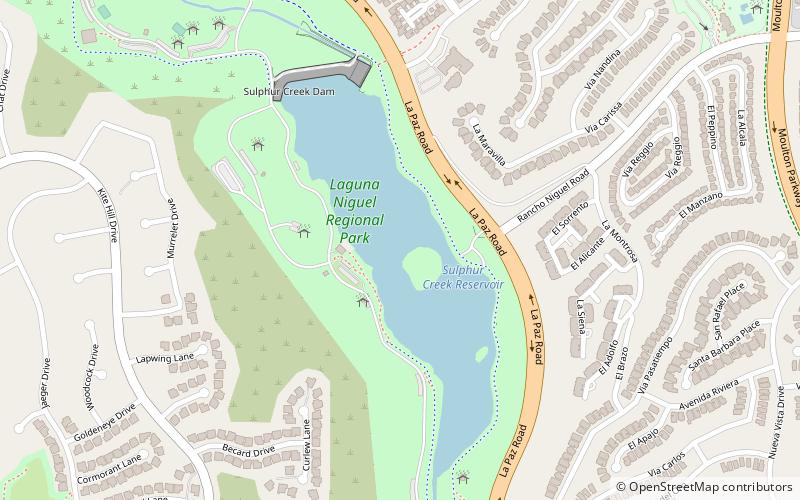 Laguna Niguel Lake location map