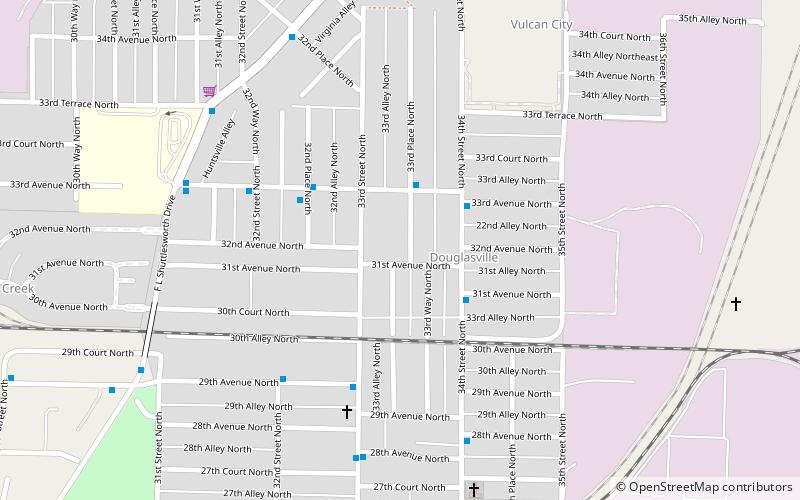 New Rising Star Baptist Church location map