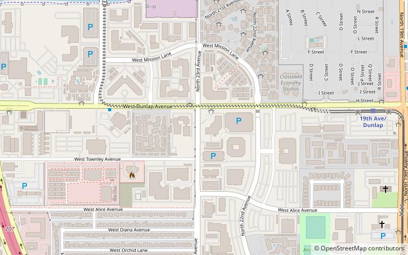 The Art Institutes location map