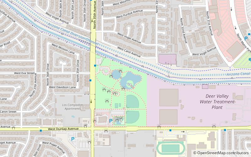 cortez lake phoenix location map