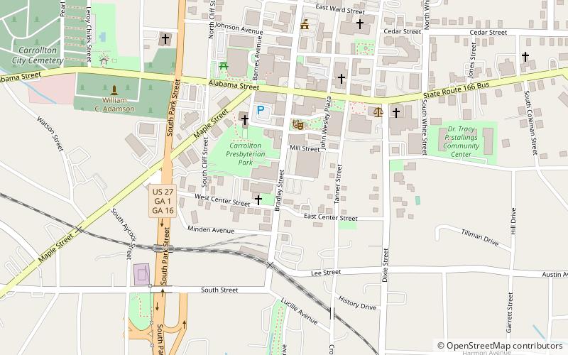 Southeastern Quilt & Textile Museum location map