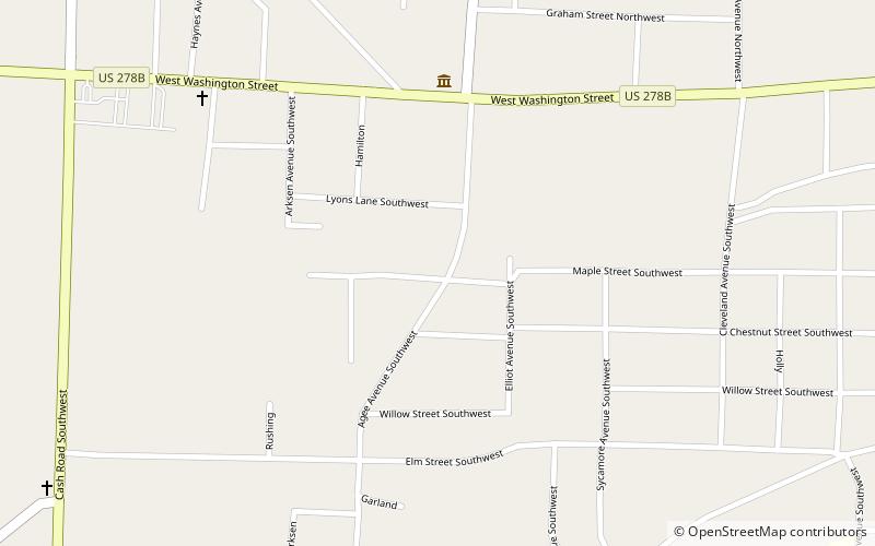 Rowland B. Smith House location map