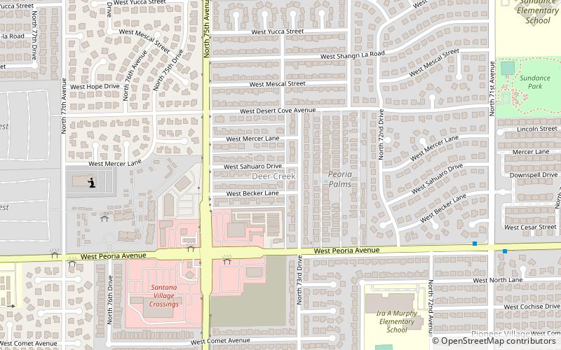 Deer Creek location map