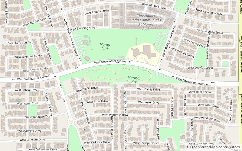 Marley Park location map