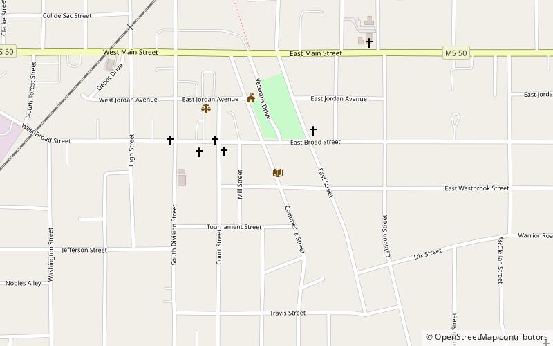 Bryan Public Library location map