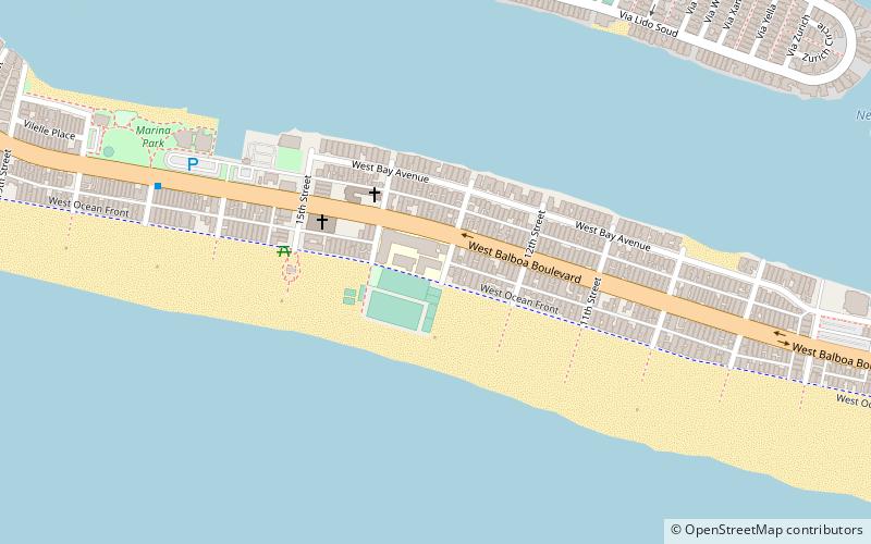 Lovell Beach House location map