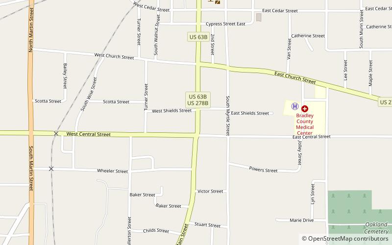 Ederington House location map